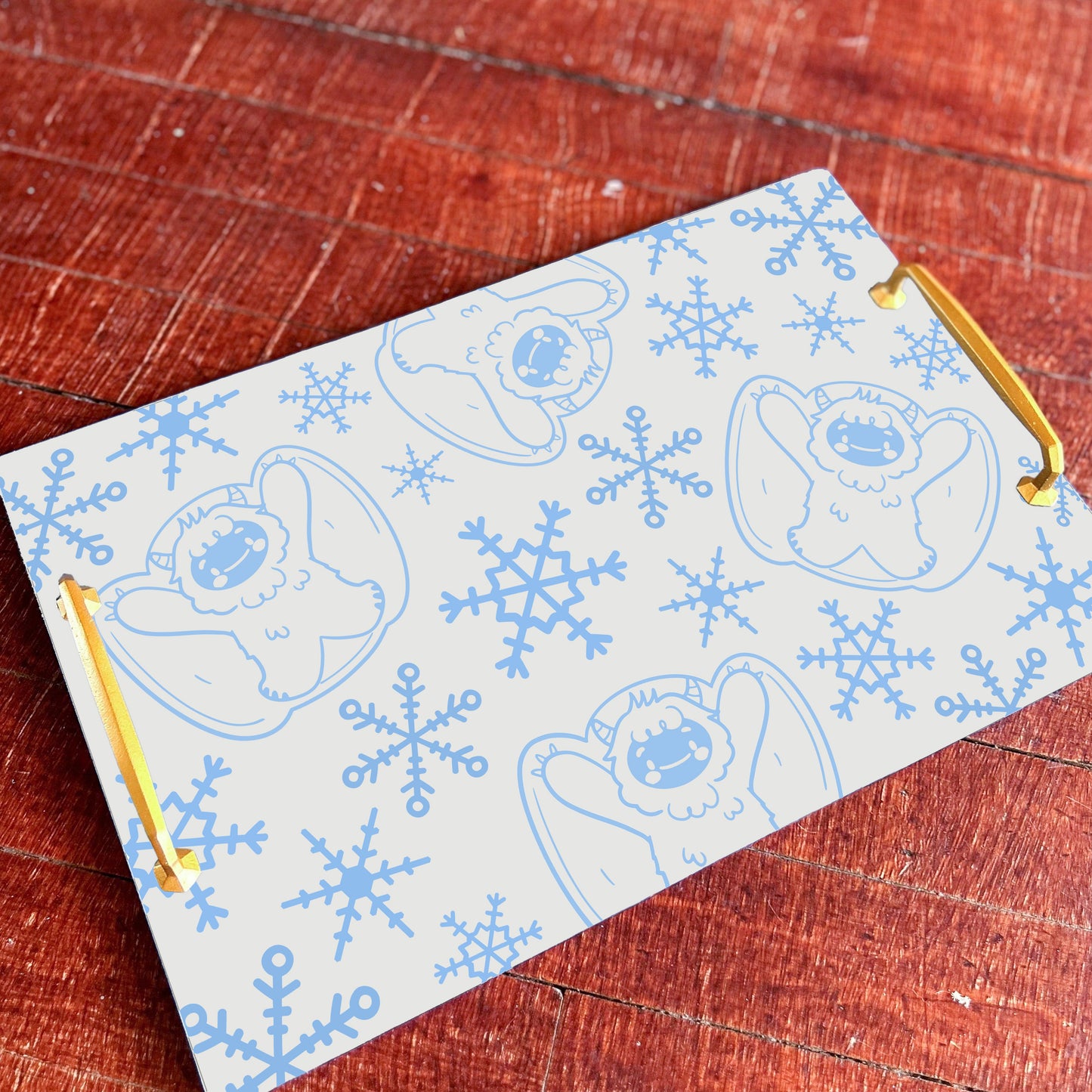 12x18 Snow Angel Yeti Pattern