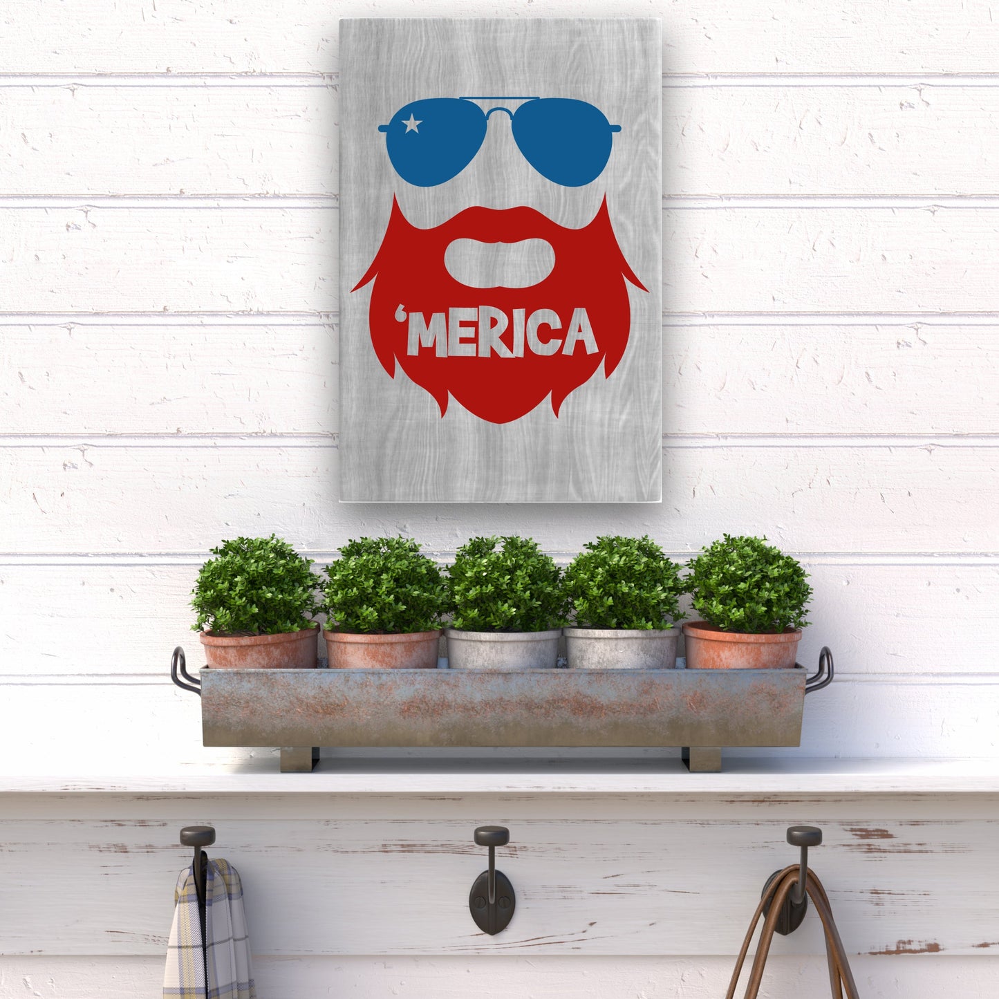 12x18 Merica Beard