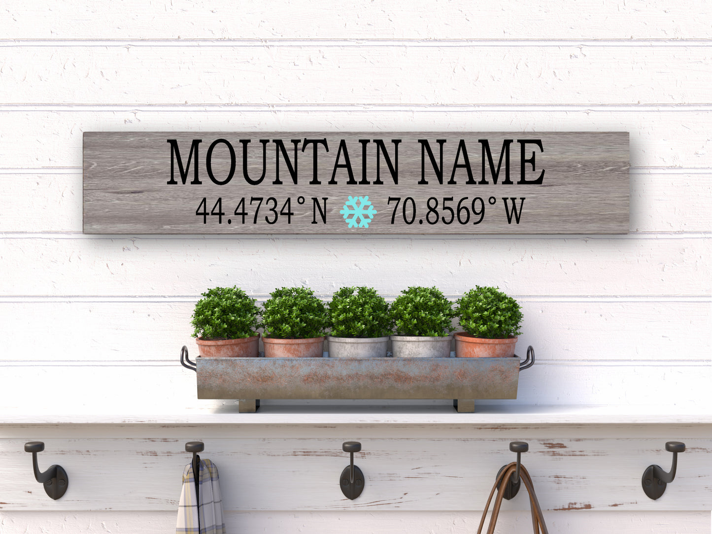 6x32 Mountain w/ Snowflake
