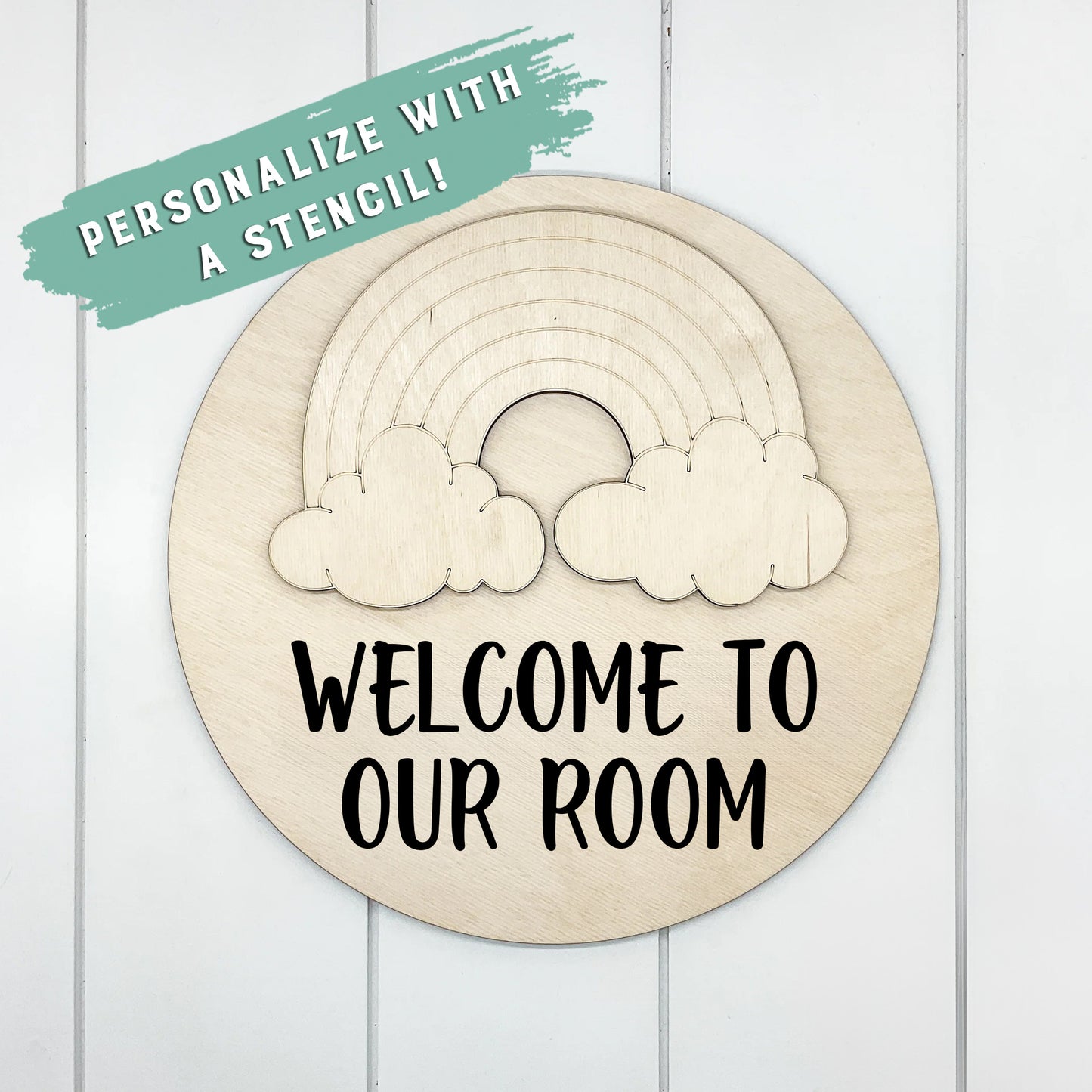 3D Rainbow w/ Welcome to Our Room