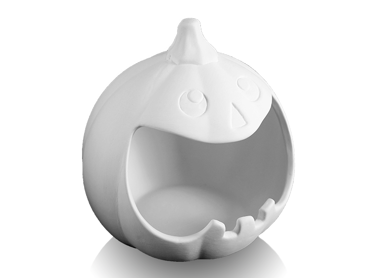 Big Mouth Jack-o-Lantern Candy Bowl