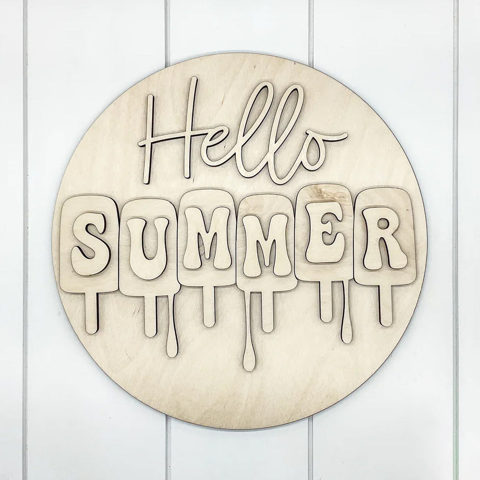 Hello Summer Popsicles