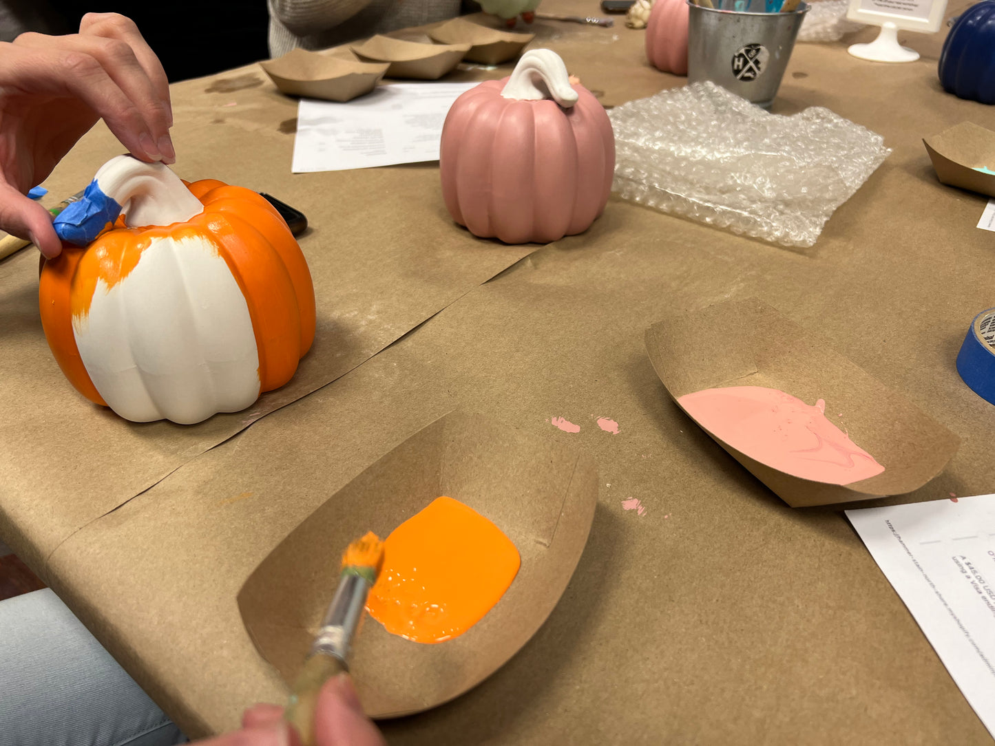 9/17/2025 - Wednesday (6:00pm) Fall Florals Ceramic Workshop - TEEN/TWEEN FRIENDLY!