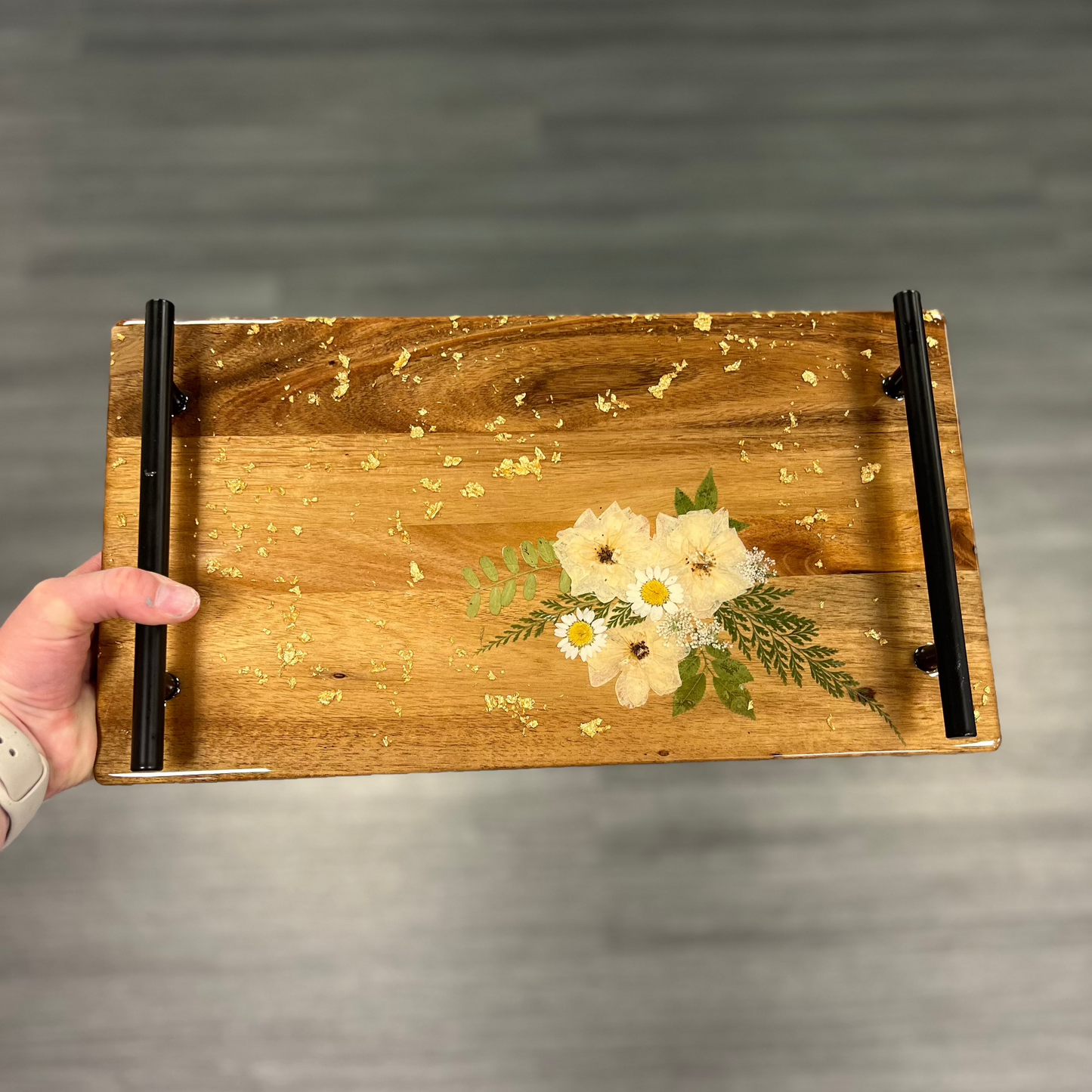 10/18/2025 - Saturday (11:00am) Pressed Flower Resin Workshop - TEEN FRIENDLY