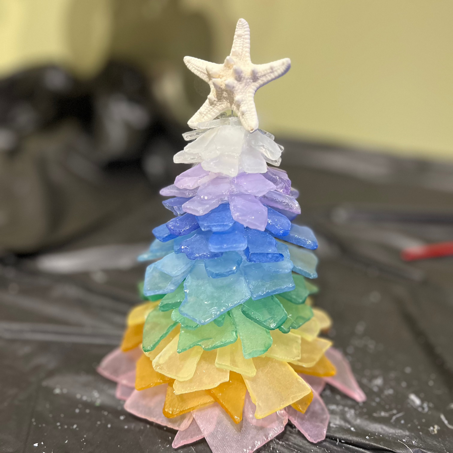 6/11/2025 - Wednesday (6:30pm) Faux Sea Glass Trees