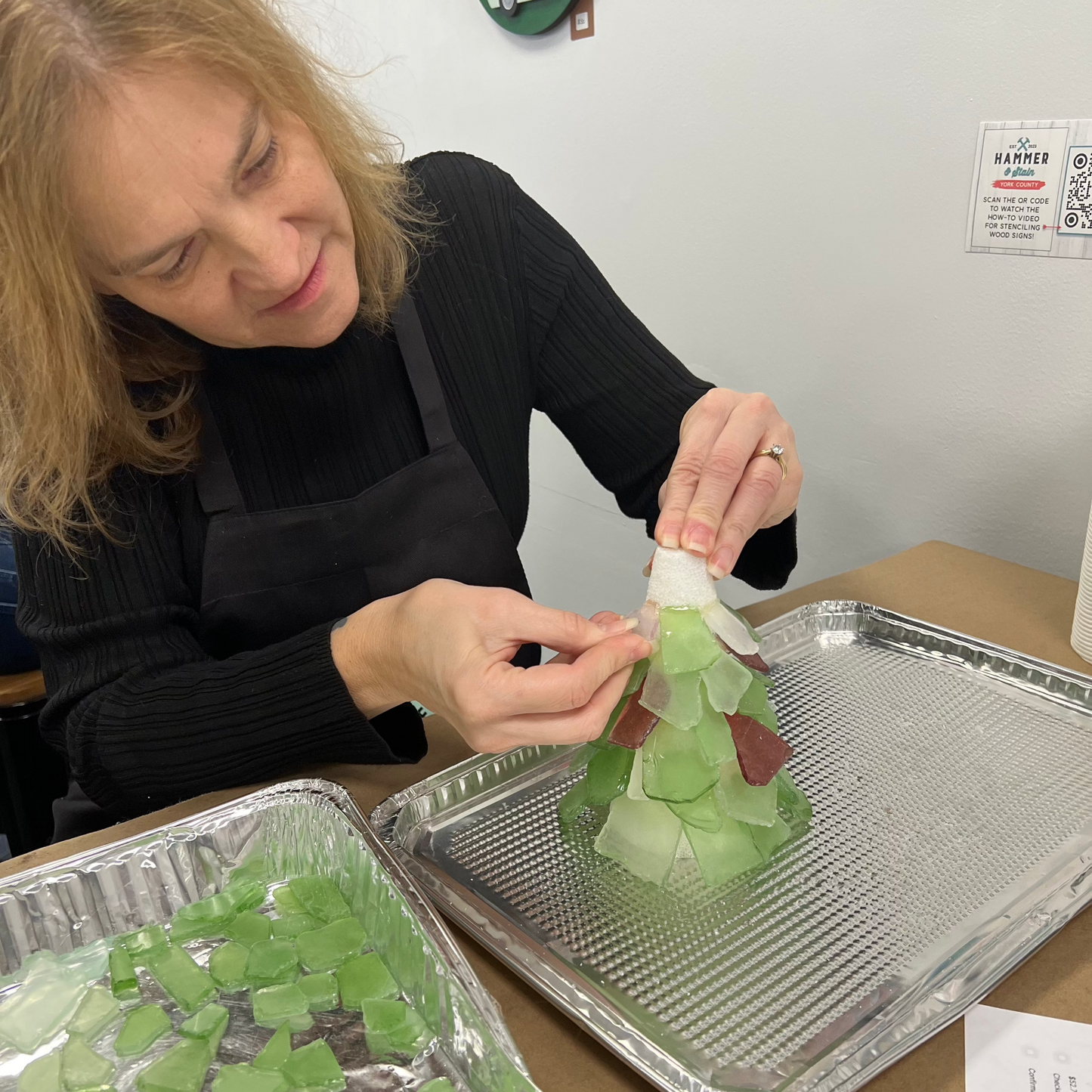6/11/2025 - Wednesday (6:30pm) Faux Sea Glass Trees