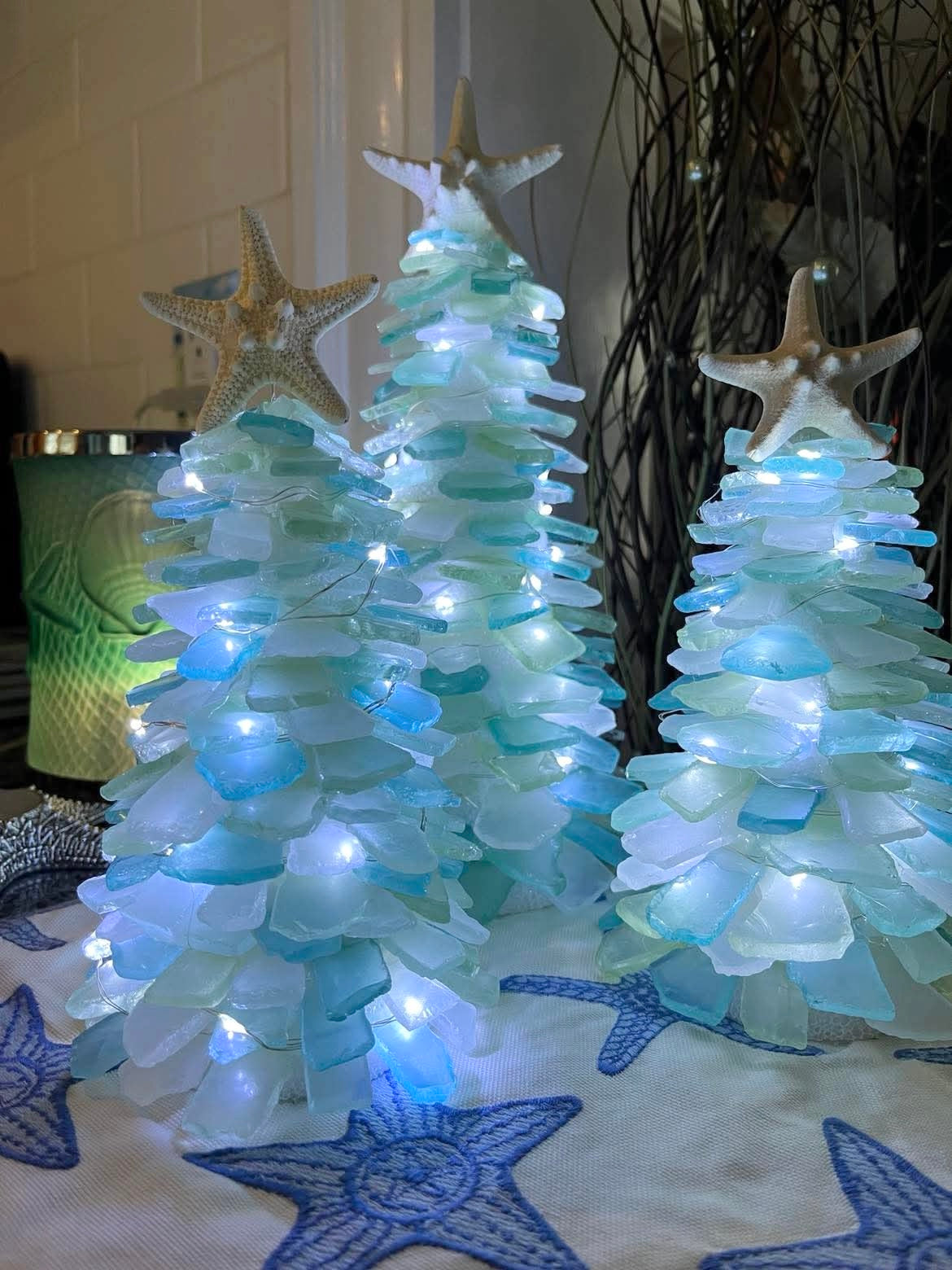 10/22/2025 - Wednesday (6:00pm) Faux Sea Glass Trees - TWEEN/TEEN FRIENDLY