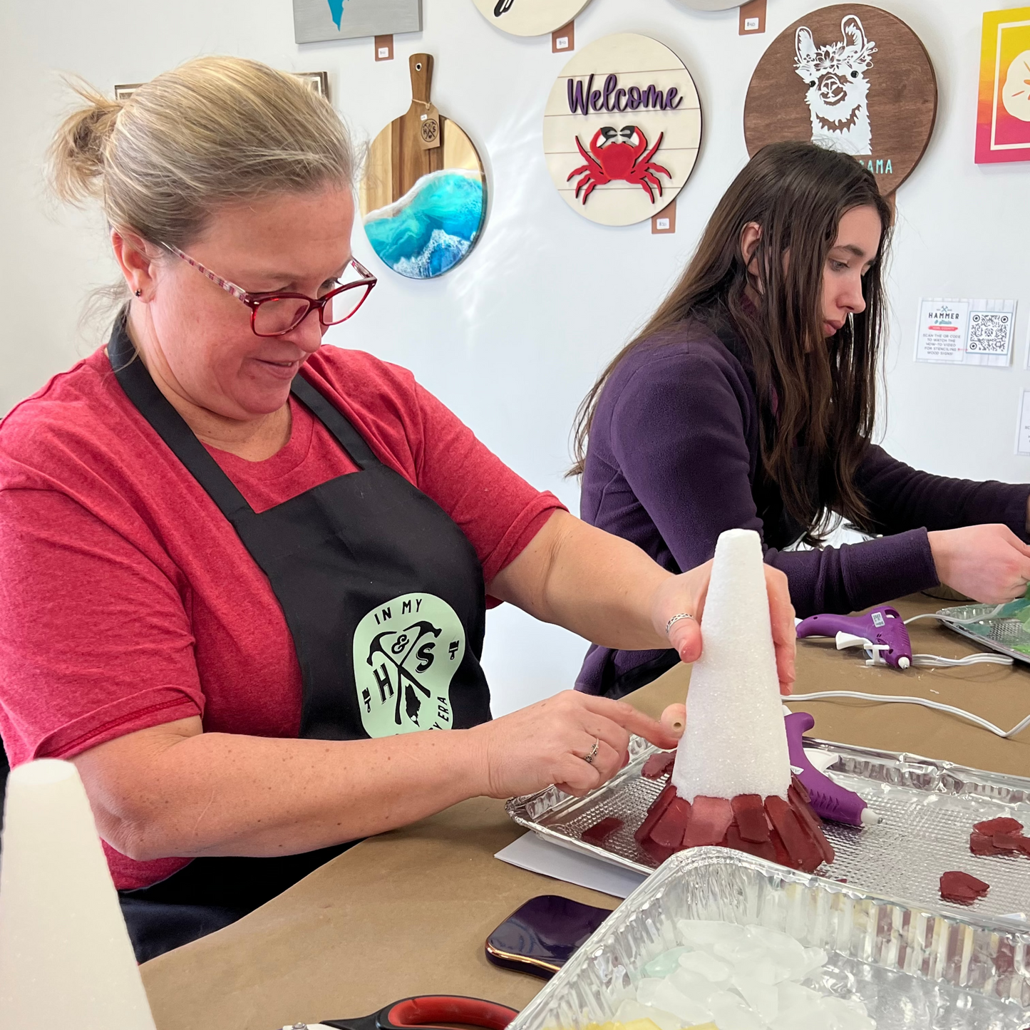 11/1/2025 - Saturday (11am) Enchanted Woods: Sea Glass Gnomes and Trees!