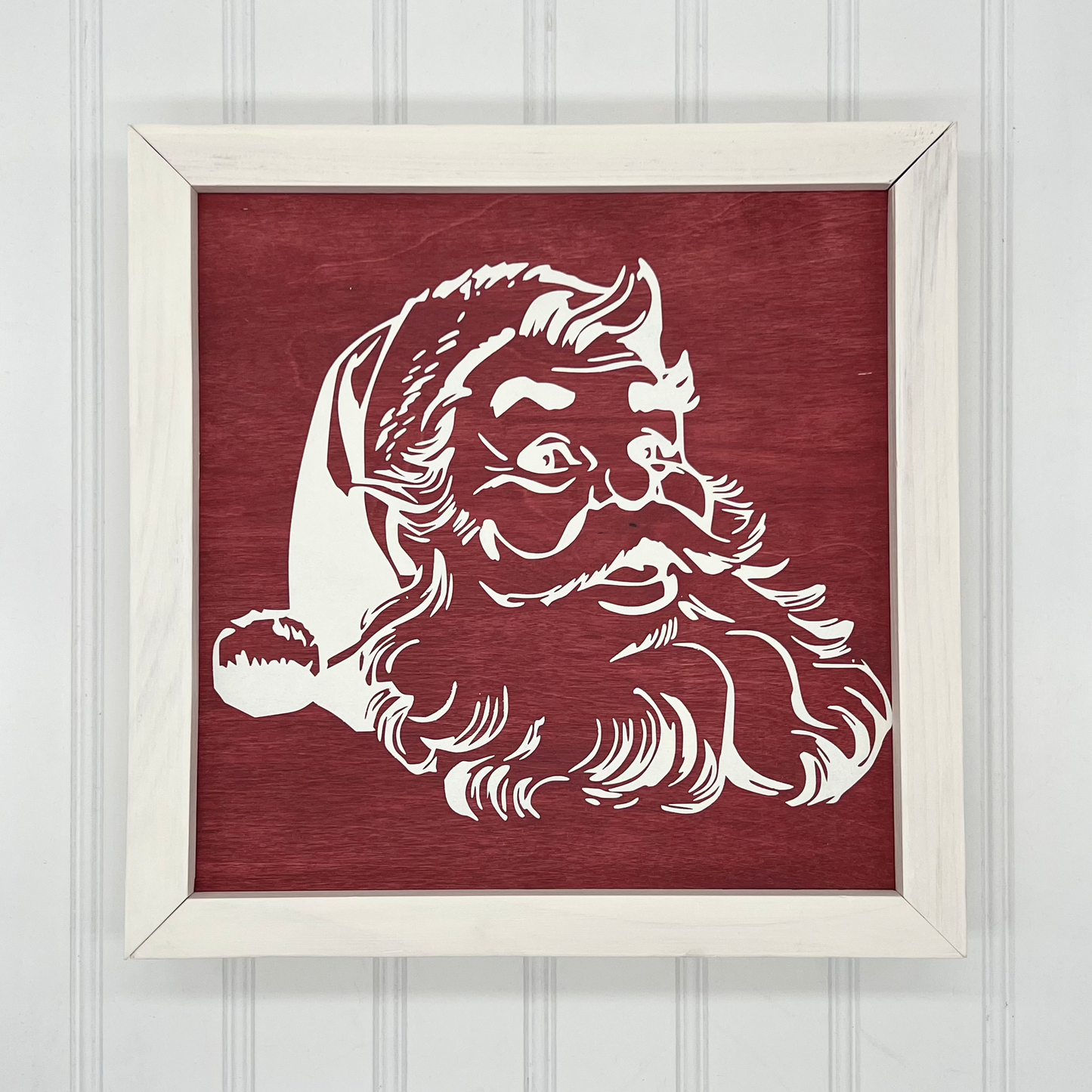 Santa 10x10 Framed