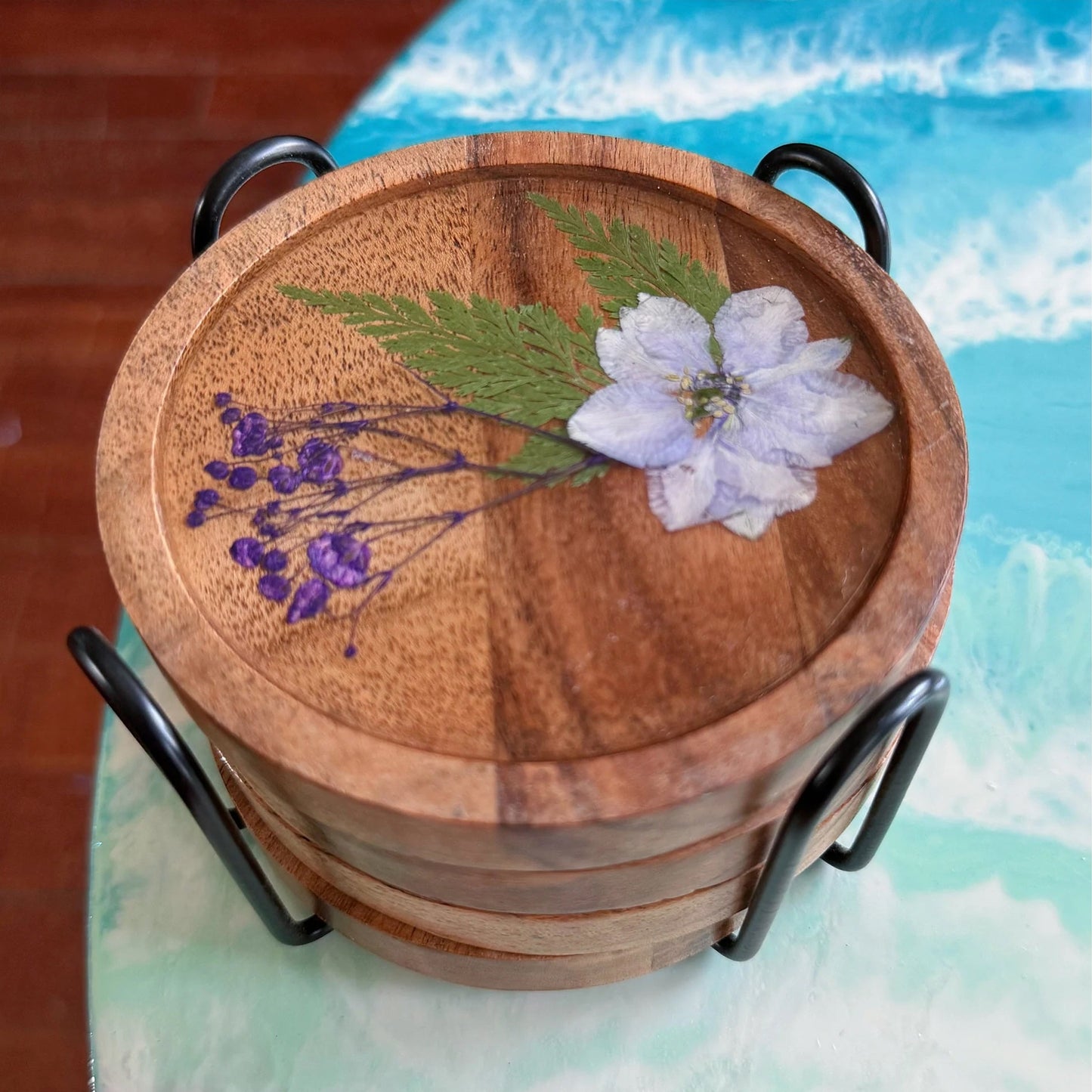 12/7/25 - Sunday (11am) Petals & Pour: Coasters