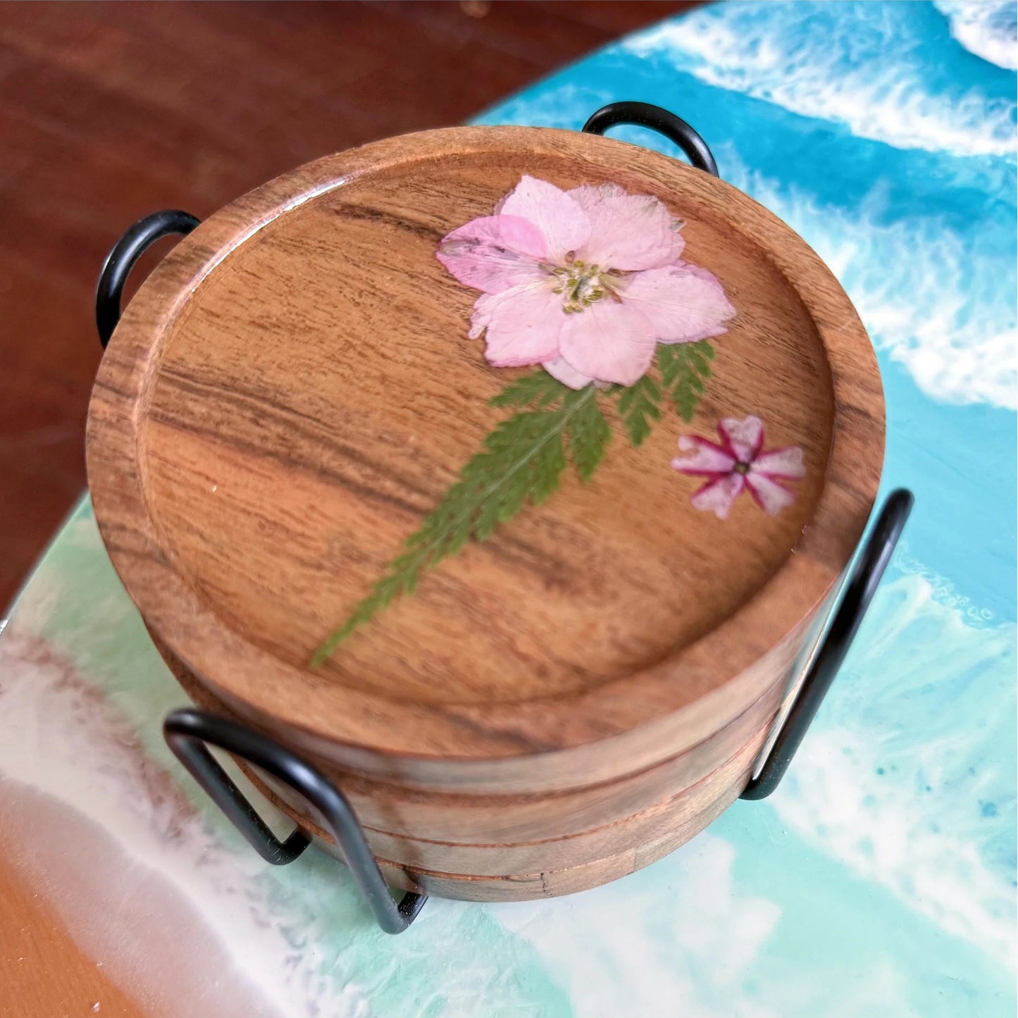 12/7/25 - Sunday (11am) Petals & Pour: Coasters