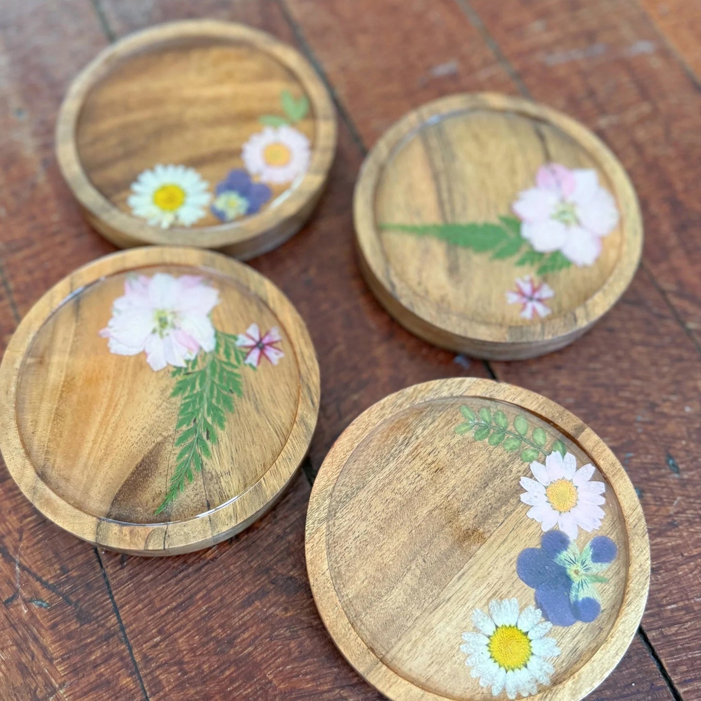 12/7/25 - Sunday (11am) Petals & Pour: Coasters