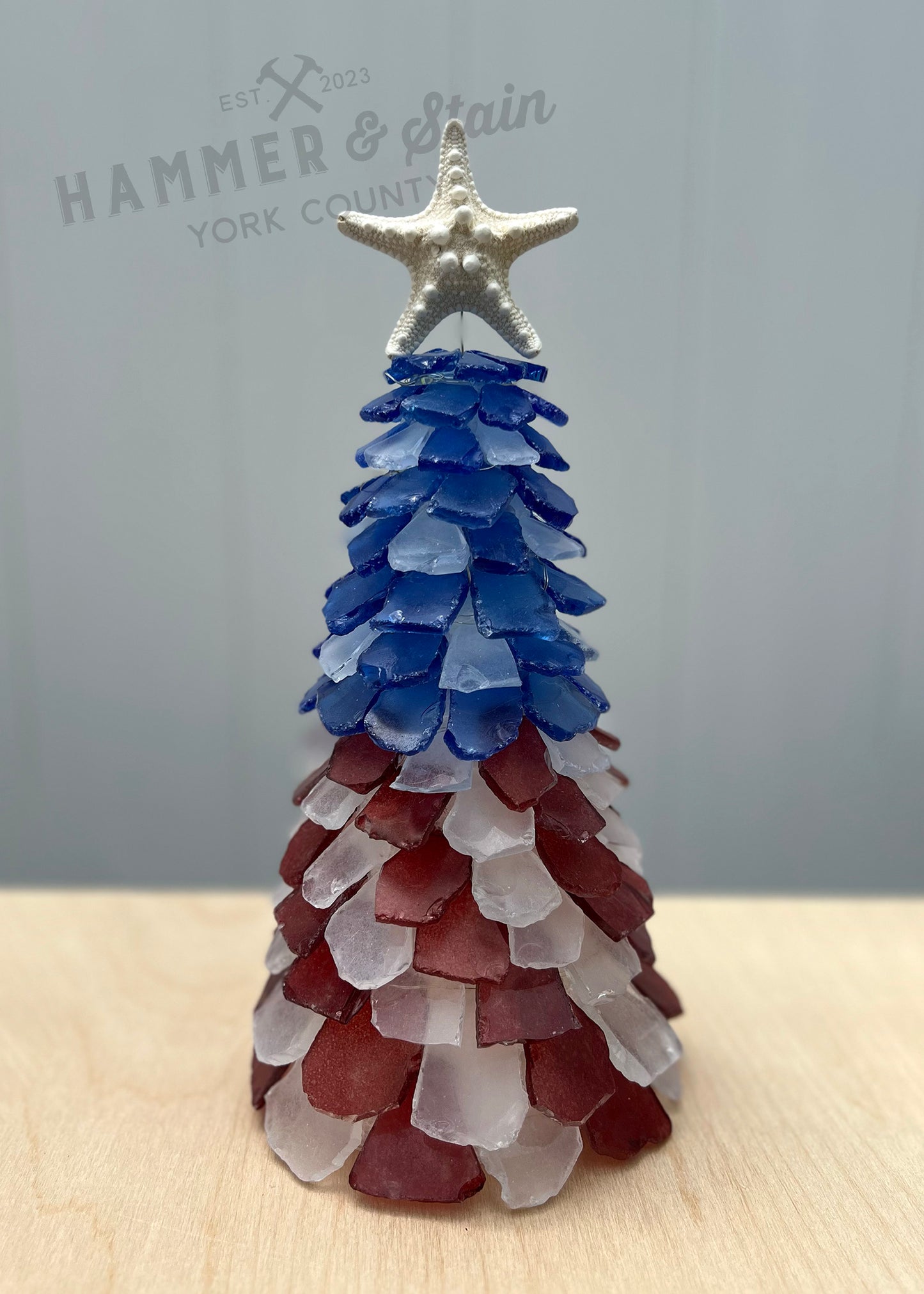 6/11/2025 - Wednesday (6:30pm) Faux Sea Glass Trees