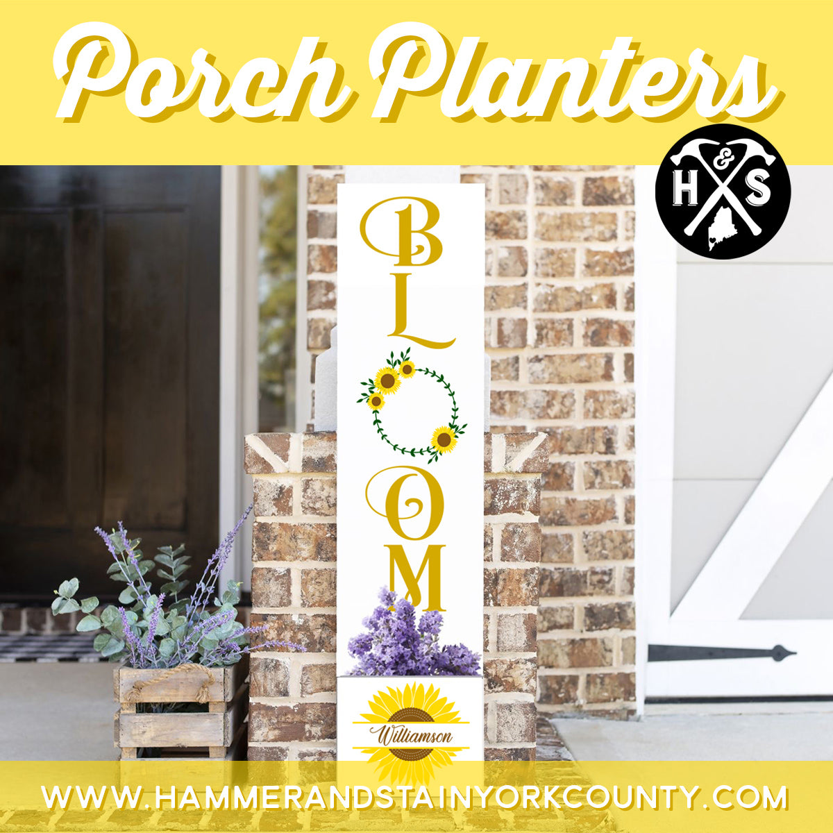 5/26/2025 - Monday (4pm) Spring and Welcome 4ft Porch Planter Box Workshop