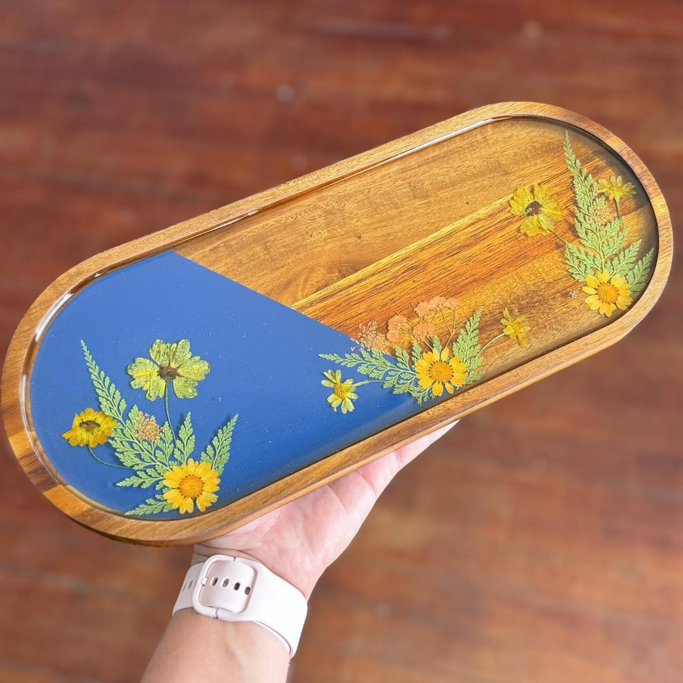 5/30/2025 - Friday (6pm) Pressed Flower Resin Workshop