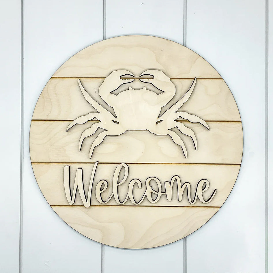 3D Welcome w/ Crab