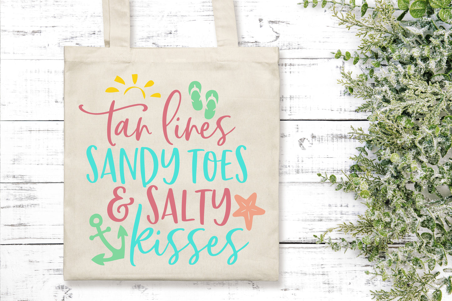 Tan Lines Sandy Toes & Salty Kisses