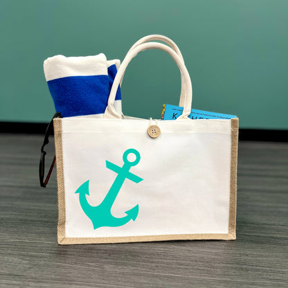 Anchor Button Tote