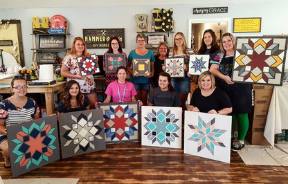 10/23/2025 - Thursday (6pm) Barn Quilt Workshop