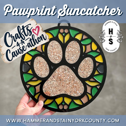 10/4/2026 - Sunday (11 & 11:45am Staggered Seatings) Crafts-4-A-Cause: Pawprint Sun-Catcher Workshop - TEENS WELCOME!