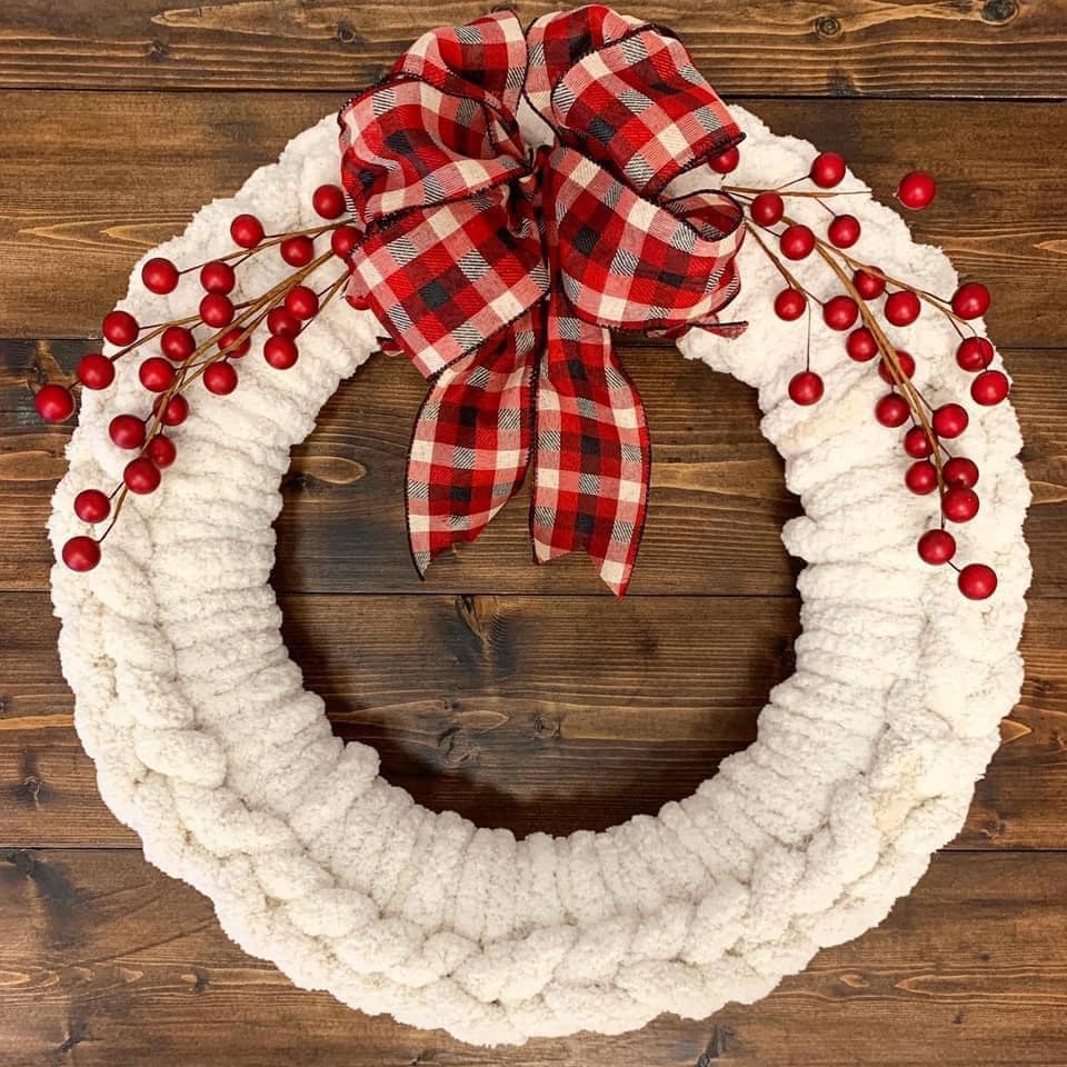 10/23/2026 - Friday (6pm) All Knit Up: Wreaths Workshop! - TEENS WELCOME!