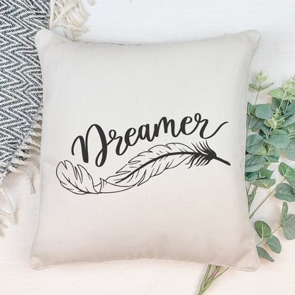 16x16 Dreamer Feather Pillow