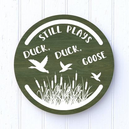 12" Round Still Plays Duck Duck Goose