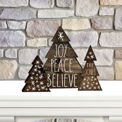 Joy Peace Believe Set