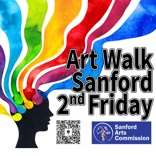 8/14/2026 - Friday (4pm-7:30pm) - Art Walk Sanford - Springvale Library