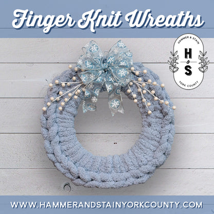 10/23/2026 - Friday (6pm) All Knit Up: Wreaths Workshop! - TEENS WELCOME!