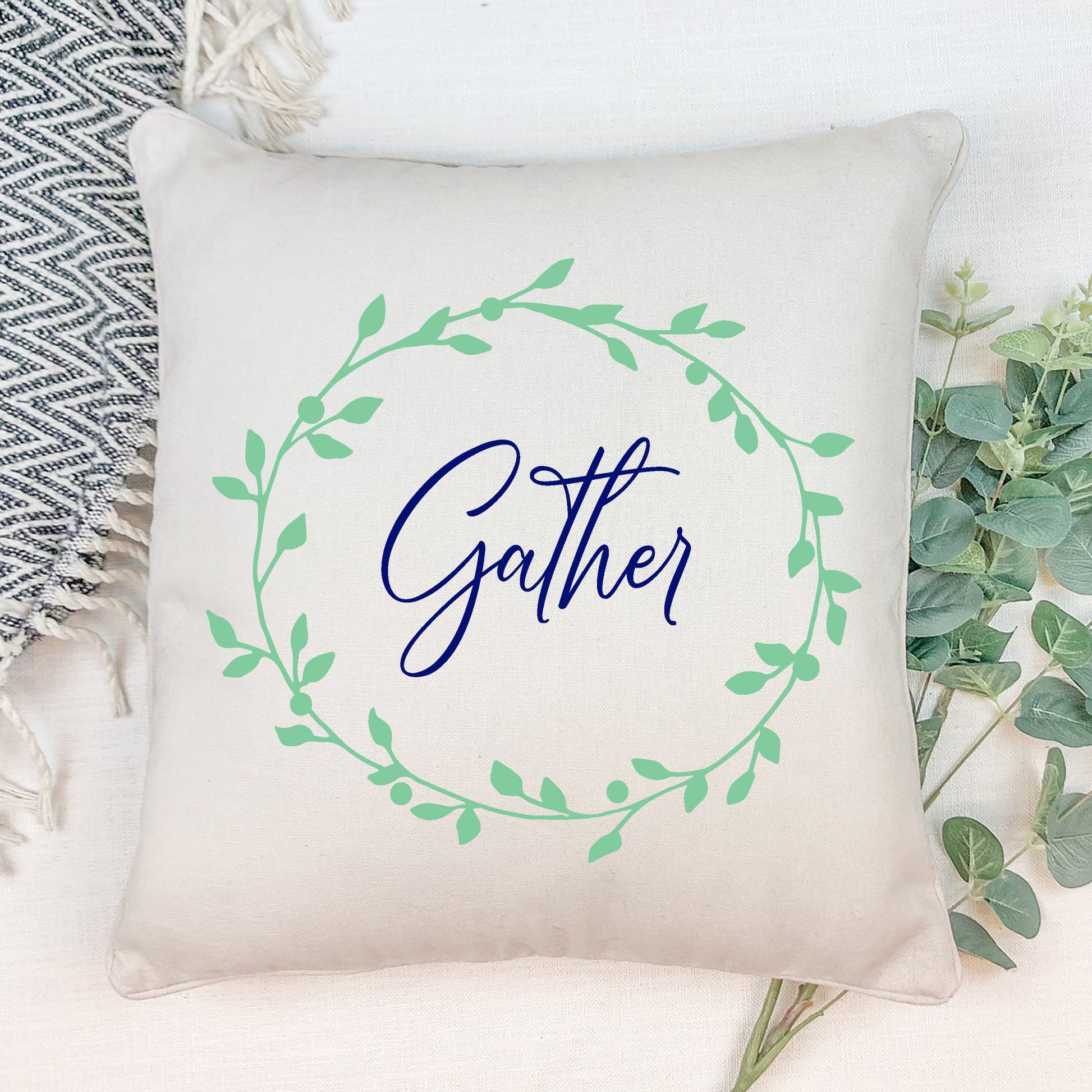 16x16 Gather Laurel Pillow