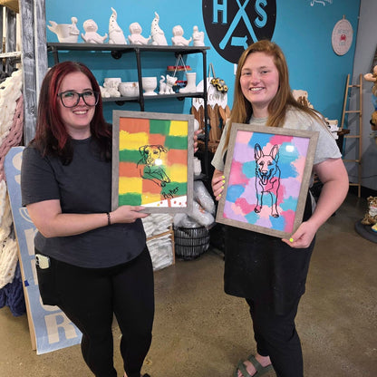 8/5/2026 - Wednesday (6:00pm) Custom Pet Portraits Workshop! - TEENS WELCOME!
