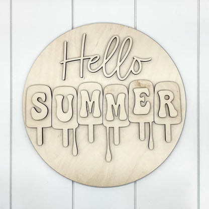 Hello Summer Popsicles