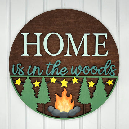 3D Home is in the Woods