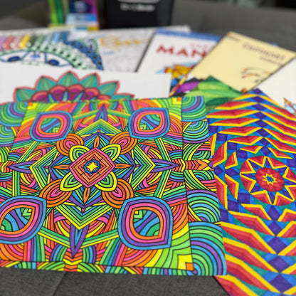 Adult Coloring Club 2026! - FAMILY FRIENDLY
