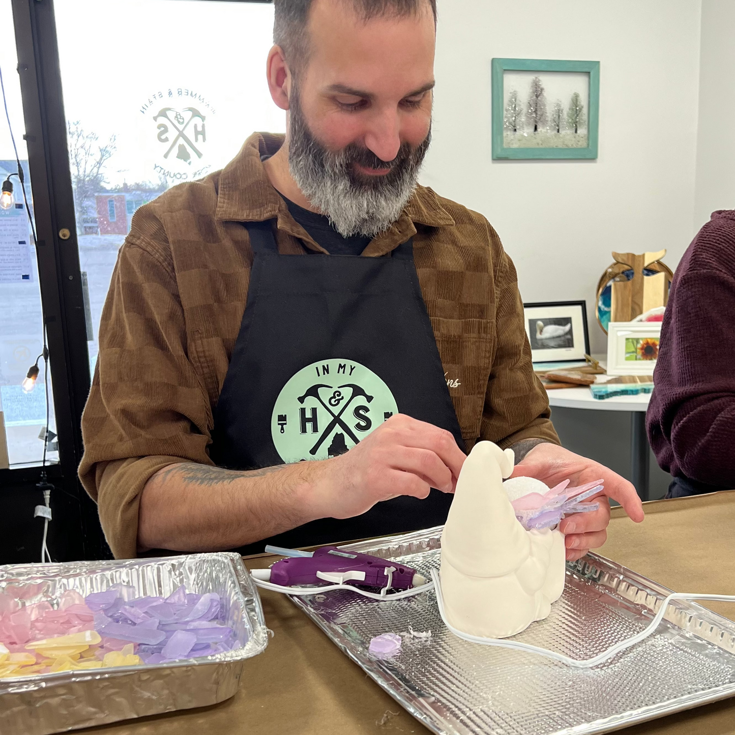 6/4/2026 - Thursday (6pm) Sea Glass Succulents Workshop - TEENS WELCOME!