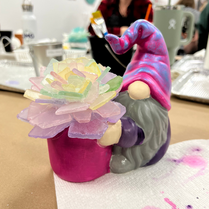 6/4/2026 - Thursday (6pm) Sea Glass Succulents Workshop - TEENS WELCOME!