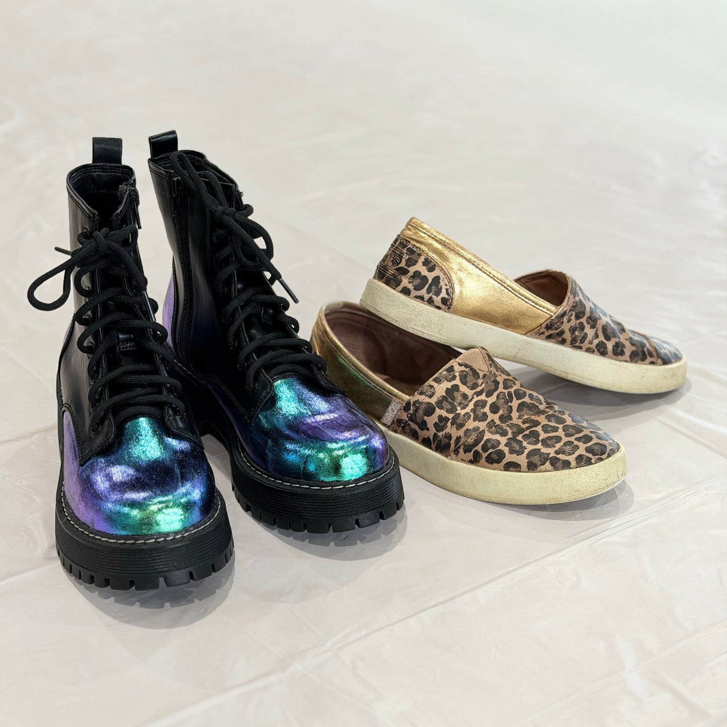 *NEW WORKSHOP* 2/28/2026 - ONLY 5 SPOTS LEFT! - Saturday (11am) Shine & Strut: Metallic Shoes and Boots Workshop!