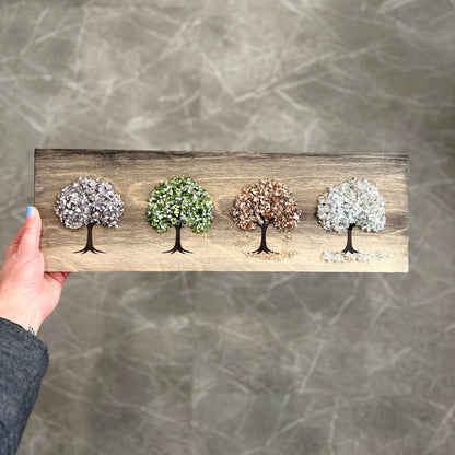 11/13/2026 - Friday (6pm) $40 Friday: Four Season Twinkle Tree Planks Workshop! - TEEN FRIENDLY