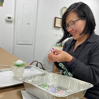 6/4/2026 - Thursday (6pm) Sea Glass Succulents Workshop - TEENS WELCOME!