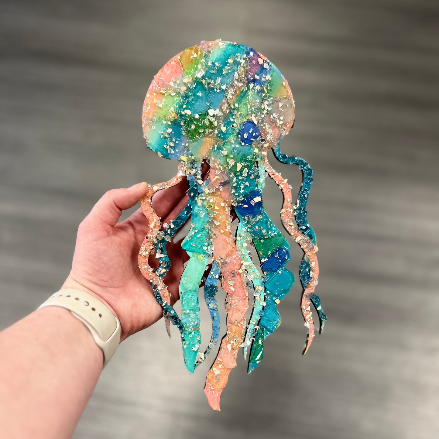 8/29/2025 - Friday (6:30 pm) Faux Sea Glass Mosaics Workshop