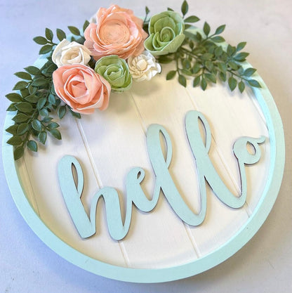 12/6/2024 - Friday (6pm) DIY Holiday Decor & 3D Hello Sign Workshop