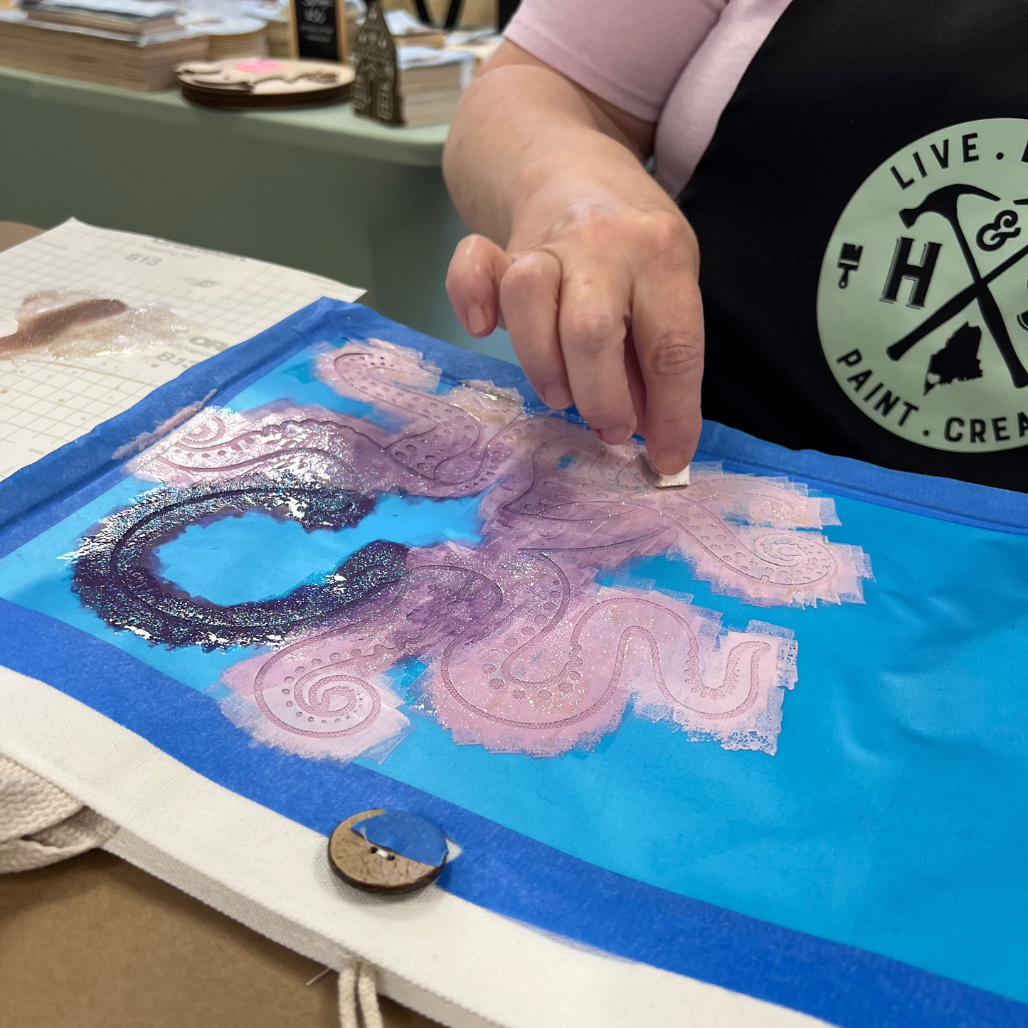 6/9/2026 - Tuesday (6:00pm) Summer Beach Totes Workshop! - TWEENS & TEENS WELCOME!