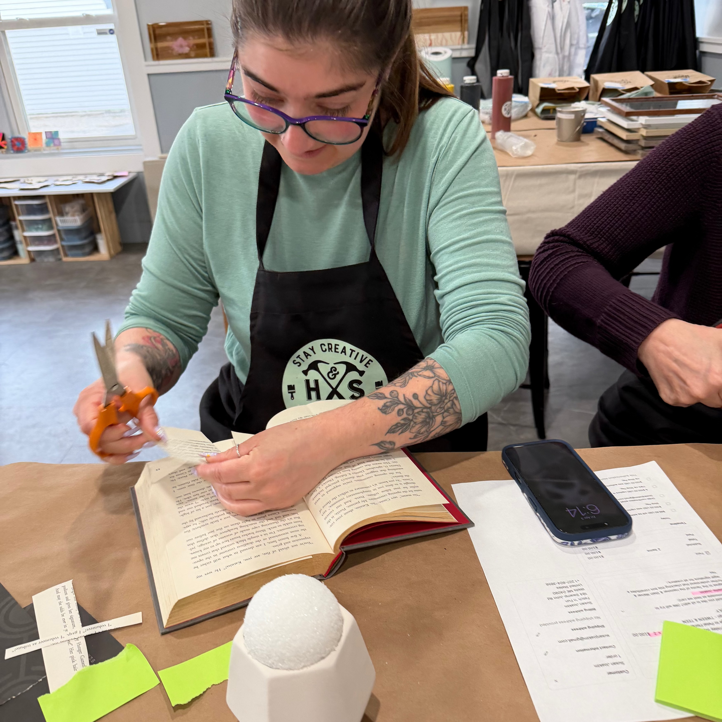 6/18/2026 - Thursday (6pm) Page to Petal Floral Workshop! - TWEENS & TEENS WELCOME