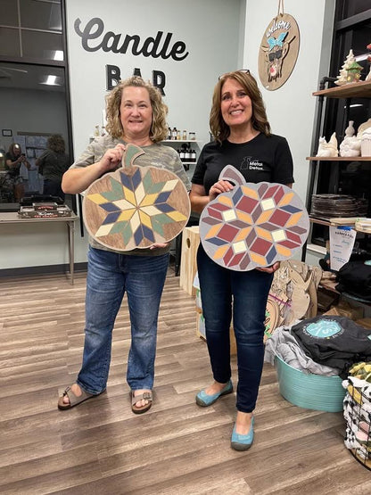 10/23/2025 - Thursday (6pm) Barn Quilt Workshop
