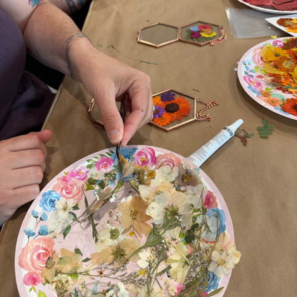 7/7/2026 - Tuesday (6pm) $25 Tuesday: Floral Frame Workshop - FAMILY FRIENDLY