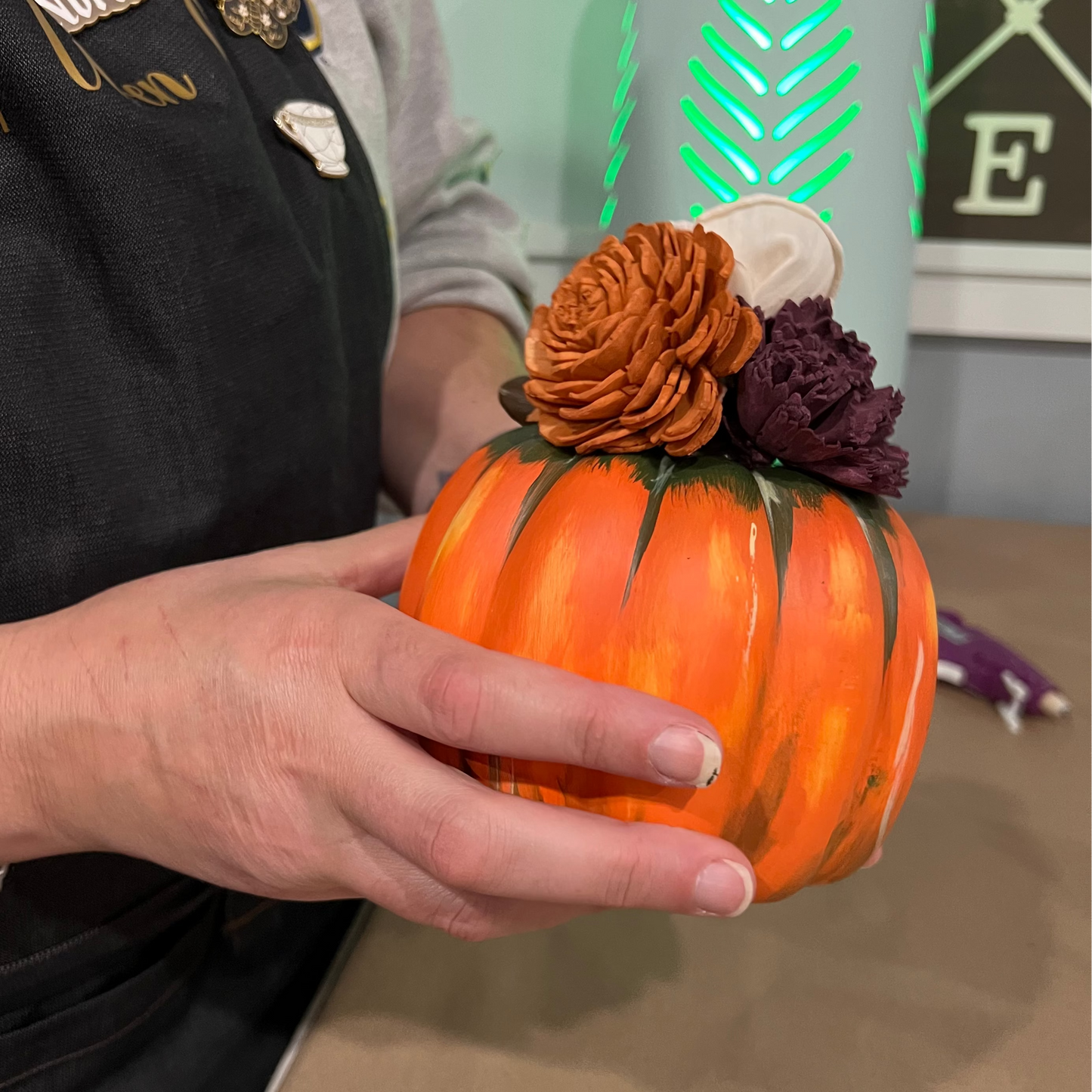 9/23/2026 - Wednesday (6pm) Fall Florals Ceramic Workshop - TWEENS & TEENS WELCOME!!