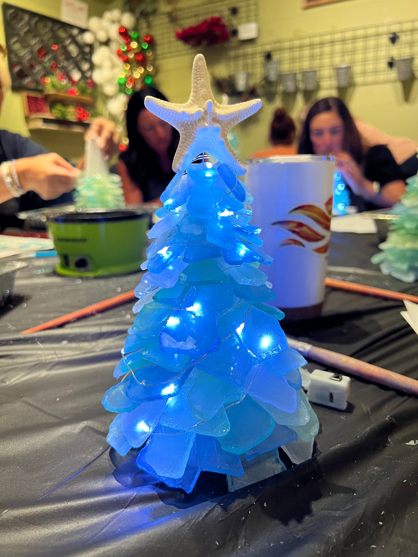 12/08/2024 - Sunday (11am) Tumbled Glass Tree Workshop