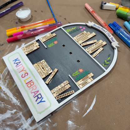 8/12/2026 - Wednesday (11:00am) Book Lovers DIY Reading Tracker Workshop! - TWEENS & TEENS WELCOME!