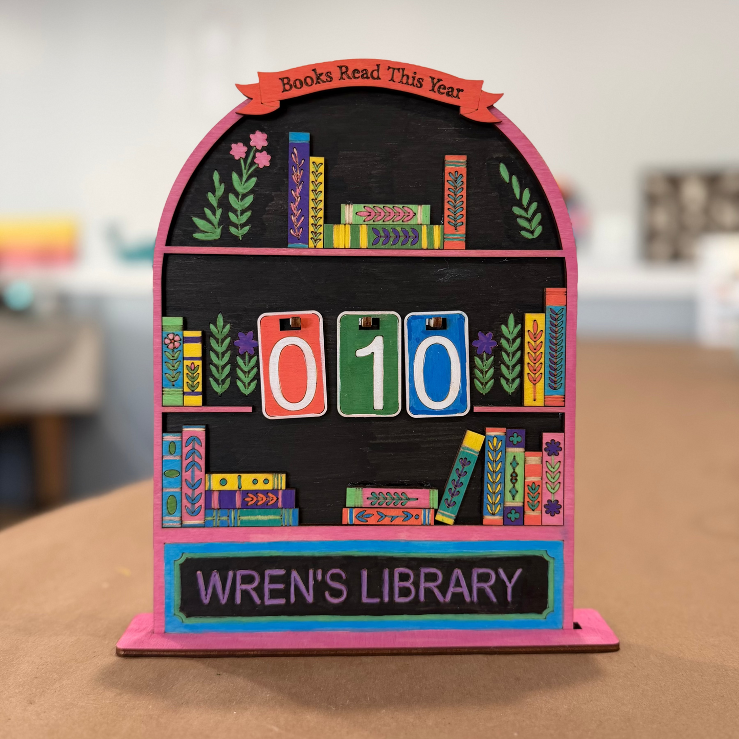 8/12/2026 - Wednesday (11:00am) Book Lovers DIY Reading Tracker Workshop! - TWEENS & TEENS WELCOME!